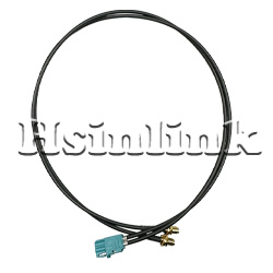 HS-2ports SMAF To MiniFakraZF With DS302 Cable XXcm (6G)_thumb
